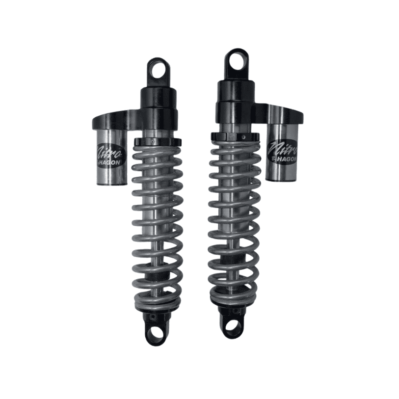 28 HAGON | Nitro serie met piggyback BLK SLV